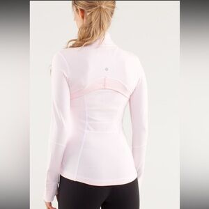 Lululemon Define Jacket Wee Stripe White Blush Quartz‎ / Blush Quartz